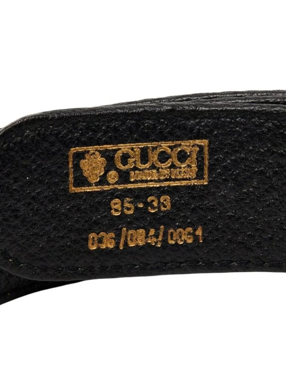 Gucci Sherry Line GG Logo Buckle Belt Black Green Red Leather